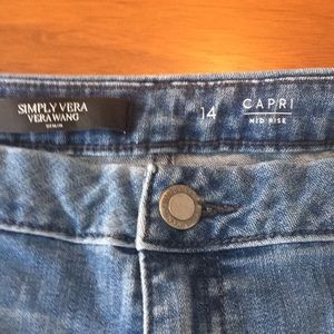 Denim Capri jeans